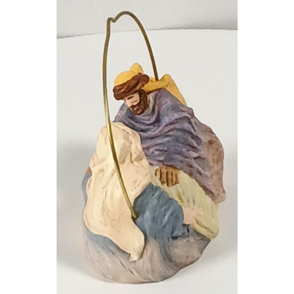 Hallmark Keepsake Christmas Joy Ornament 1996 Mary Josepsh & Jesus - Picture 6 of 12